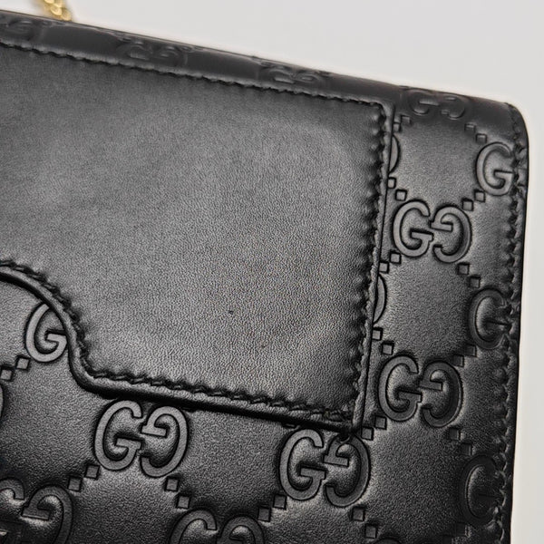 Padlock Small Monogram Calfskin Black