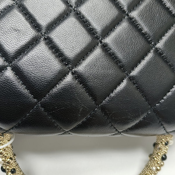 Quilted Lambskin Black