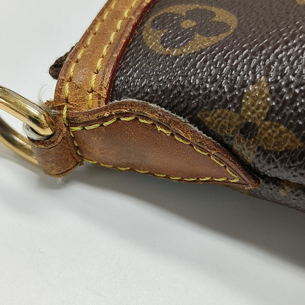 PALERMO PM Monogram Coated Canvas Brown