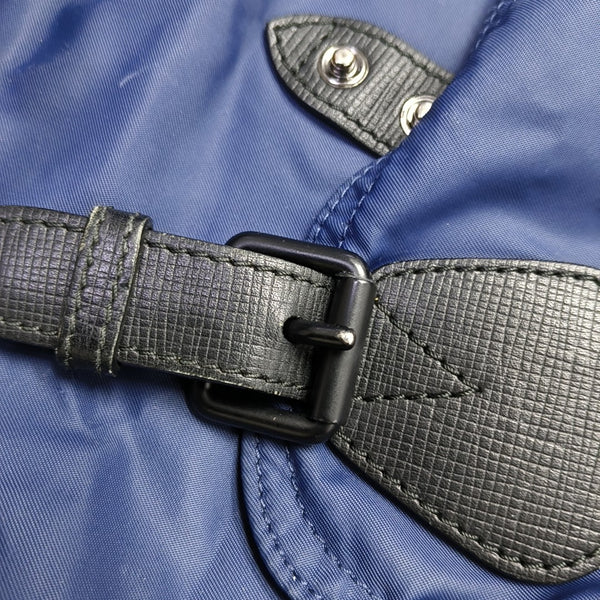The Rucksack Large Nylon Blue