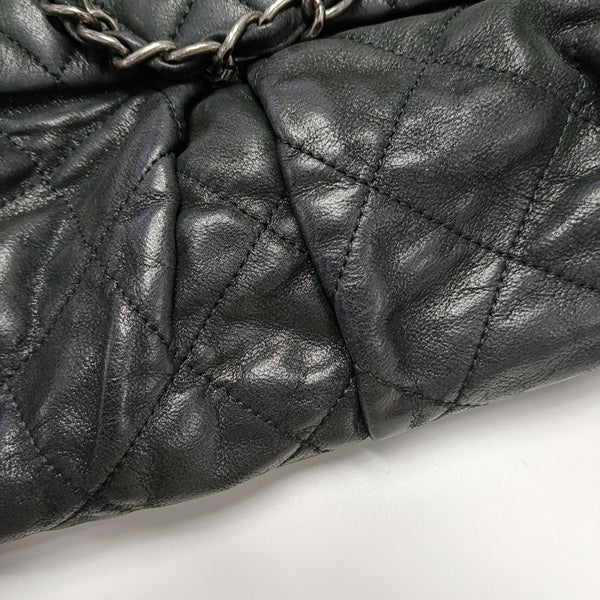IRIDESCENT Quilted Calfskin Green
