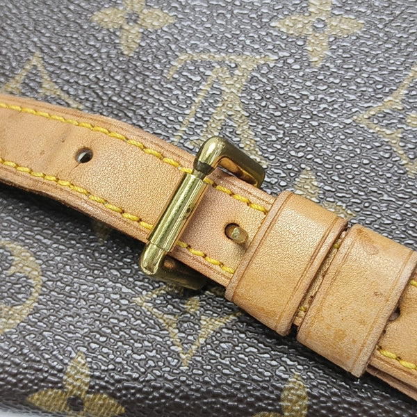 MUSETTE TANGO Monogram Coated Canvas Brown