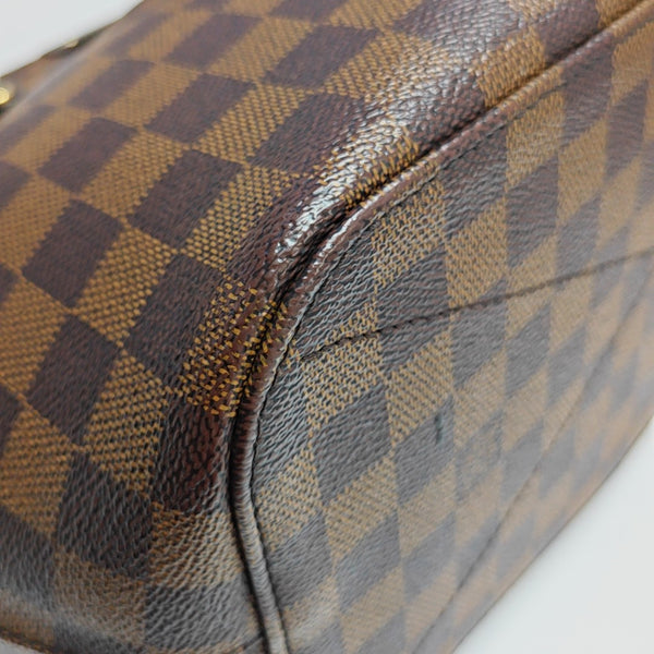 PALERMO PM Damier Ebene Coated Canvas Brown