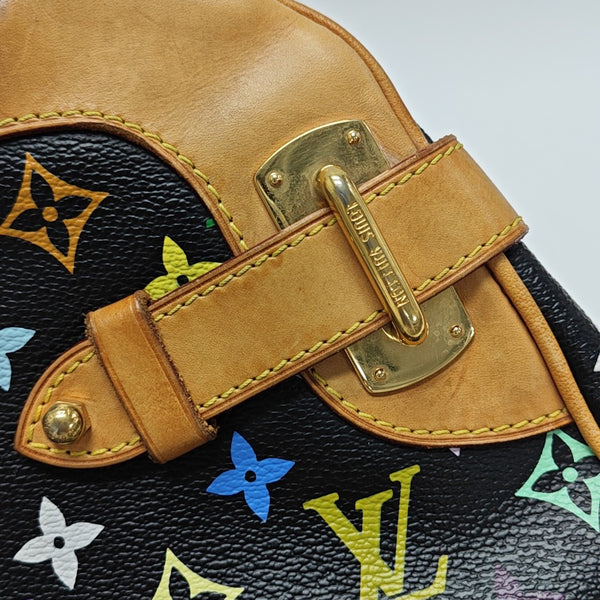 LV × TM CLAUDIA Monogram Coated Canvas Black