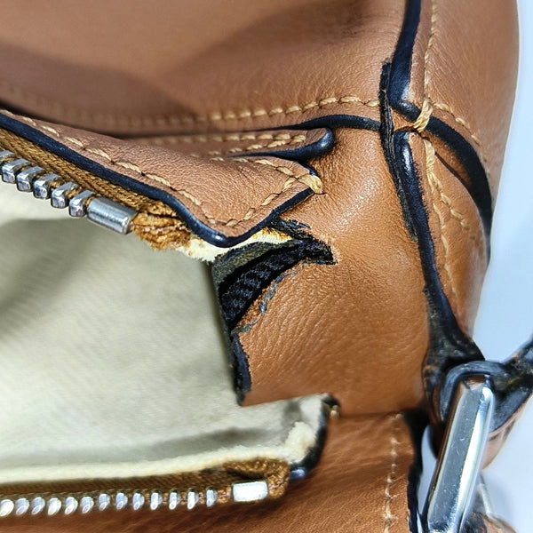 Authenticated pre-owned Puzzle Mini Calfskin Brown - Crossbody Bag at Looply