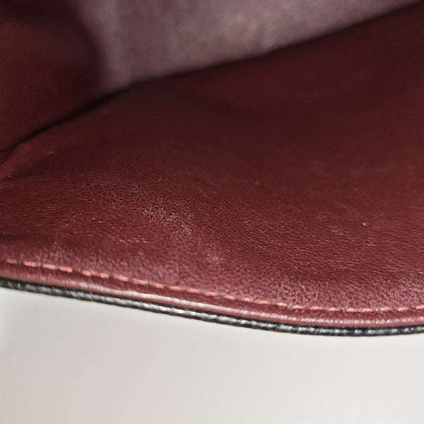 CLASSIC FLAP Small Quilted Grained Calfskin Black