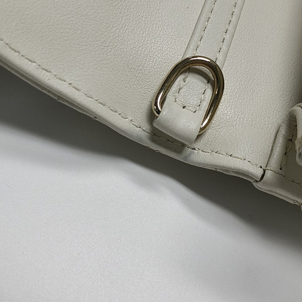 Authenticated pre-owned My Dior Mini Cannage Lambskin White - Shoulder Bag at Looply