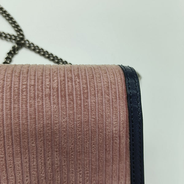 Authenticated pre-owned Dionysus Super Mini Velvet Pink - Shoulder Bag at Looply