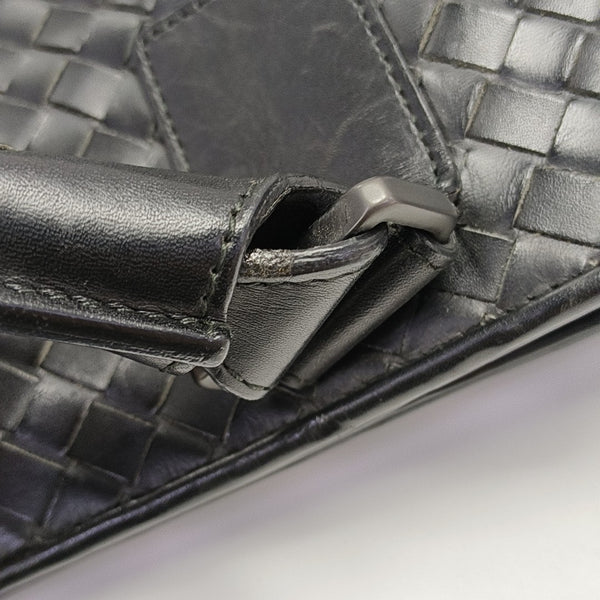 Calfskin Top Handle Bag Black