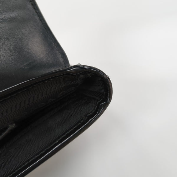 Nylon Calfskin Black