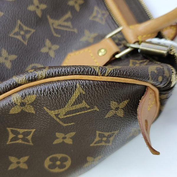 SPEEDY 25 Monogram Coated Canvas Brown