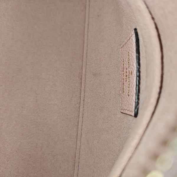 PAPILLON BB Monogram Calfskin Pink