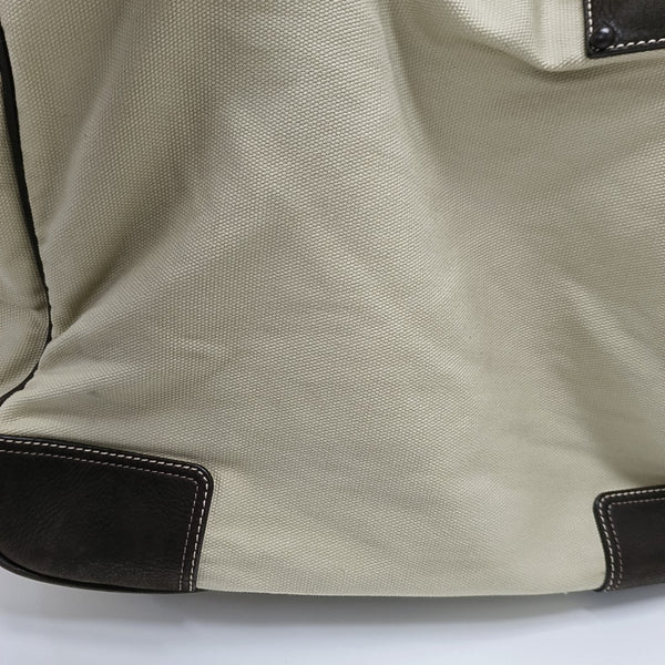 Canvas Shoulder Bag Beige