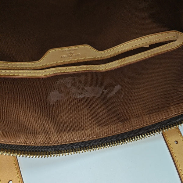 PALERMO GM Monogram Coated Canvas Brown