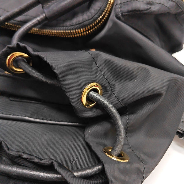 The Rucksack Nylon Black