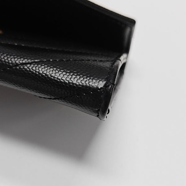 MONOGRAM Quilted Calfskin Black Wallet