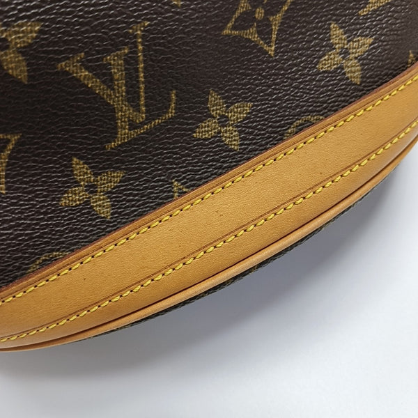 BUCKET PM Monogram Coated Canvas Brown