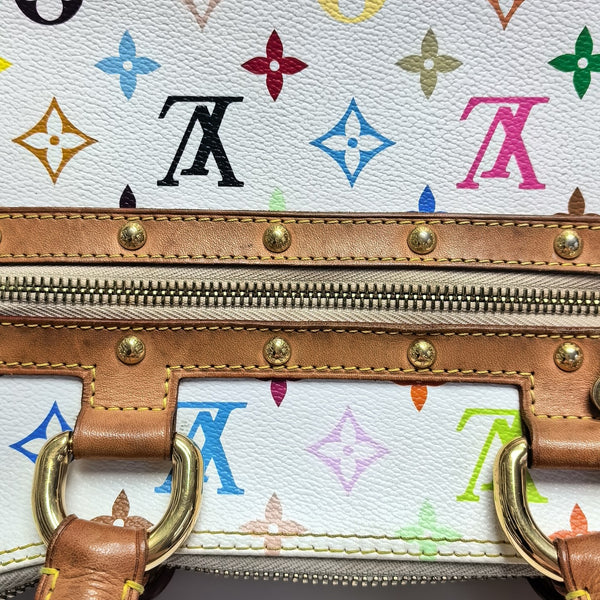 LV × TM RITA Monogram Coated Canvas White