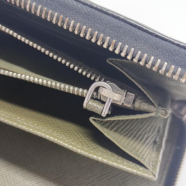 Saffiano Calfskin Wallet Black