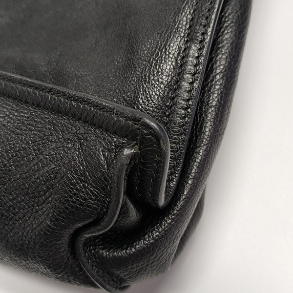 Etiquette Calfskin Black