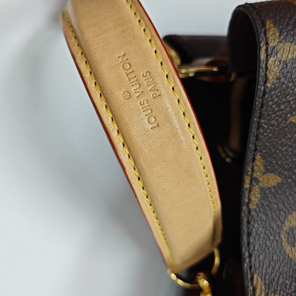 NÉONOÉ BB Monogram Coated Canvas Brown