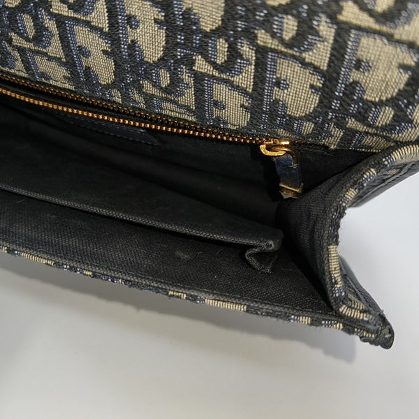 30 Montaigne Oblique Canvas Blue