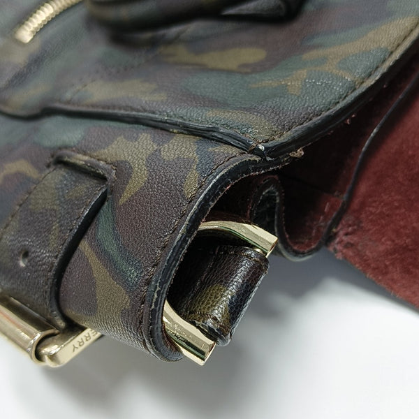 Calfskin Shoulder Bag Multicolor