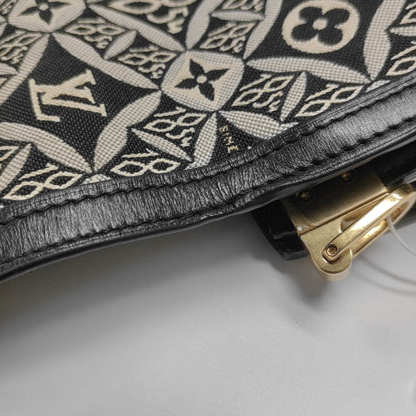 DAUPHINE MM Monogram Fabric Gray