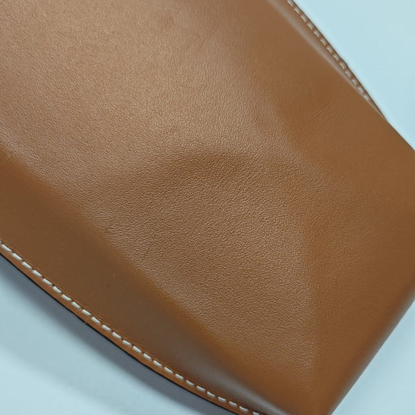Calfskin Shoulder Bag Brown