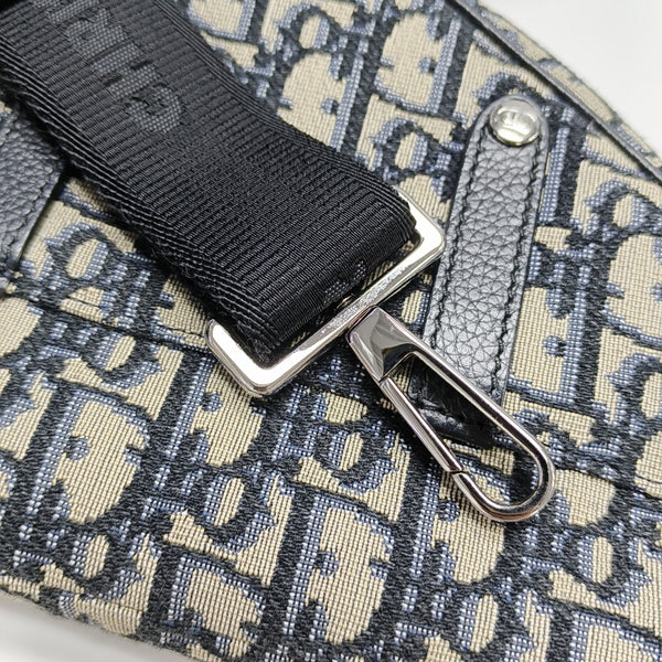 Saddle Mini Oblique Canvas Beige