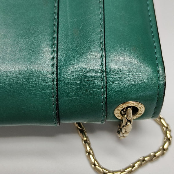 SERPENTI FOREVER Small Calfskin Green