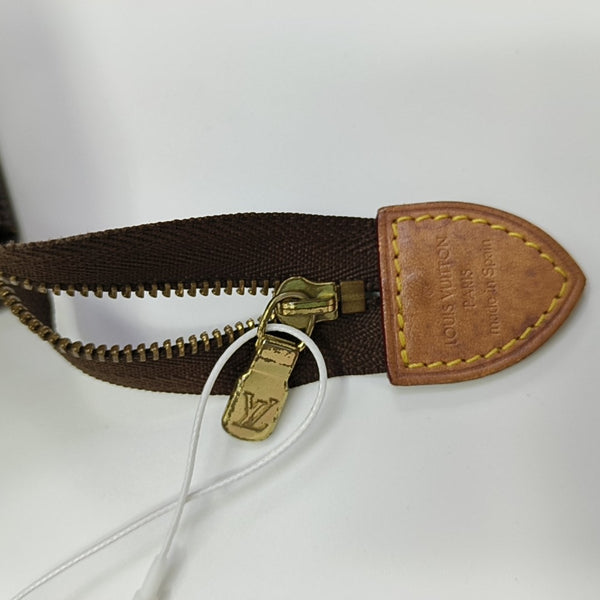 TOILET POCKET 19 Monogram Coated Canvas Brown