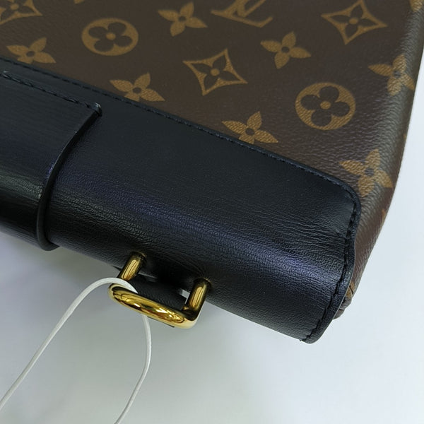 LOCKY BB Monogram Coated Canvas Brown