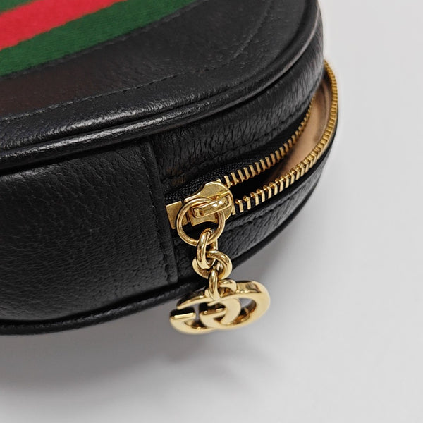 Authenticated pre-owned Ophidia Mini Calfskin Black - Clutch at Looply