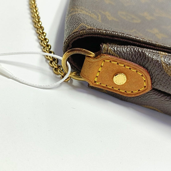 FAVORITE MM Monogram Coated Canvas Brown