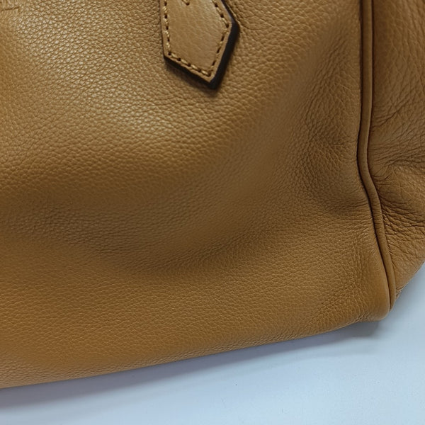 Calfskin Tote Bag Yellow
