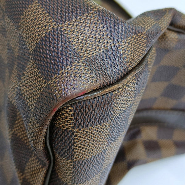SPEEDY 30 Damier Ebene Coated Canvas Brown