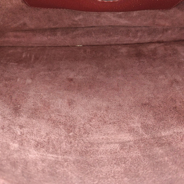 Calfskin Shoulder Bag Red