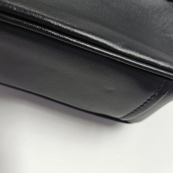 Calfskin Crossbody Bag Black