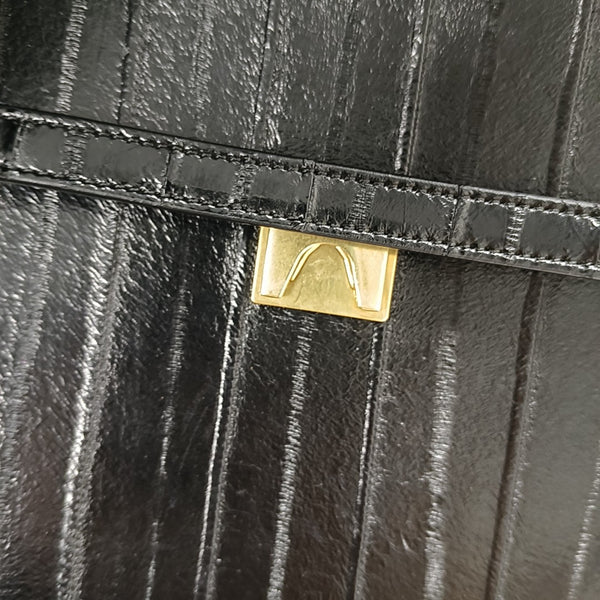 BELT Mini Quilted Calfskin Black