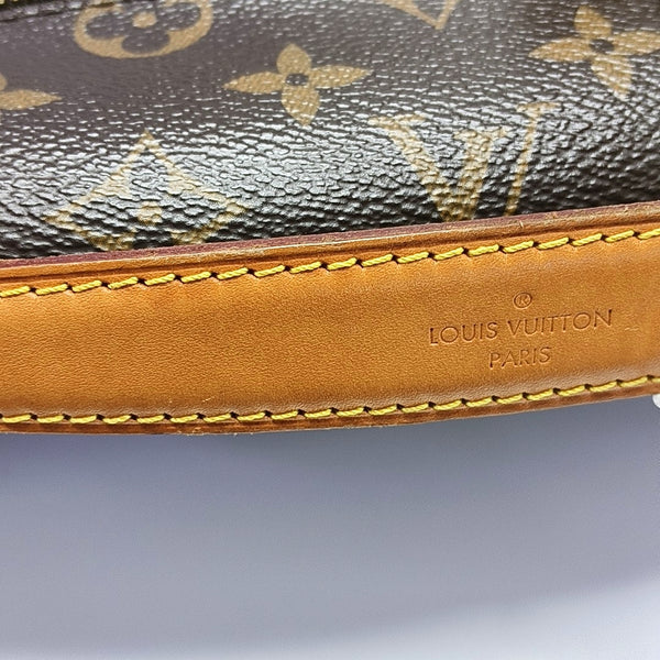 MÉTIS MM Monogram Coated Canvas Brown