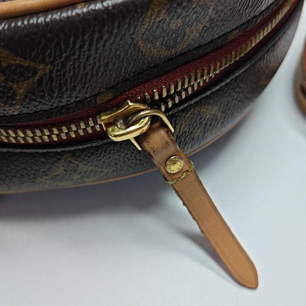 BOITE CHAPEAU MM Monogram Coated Canvas Brown