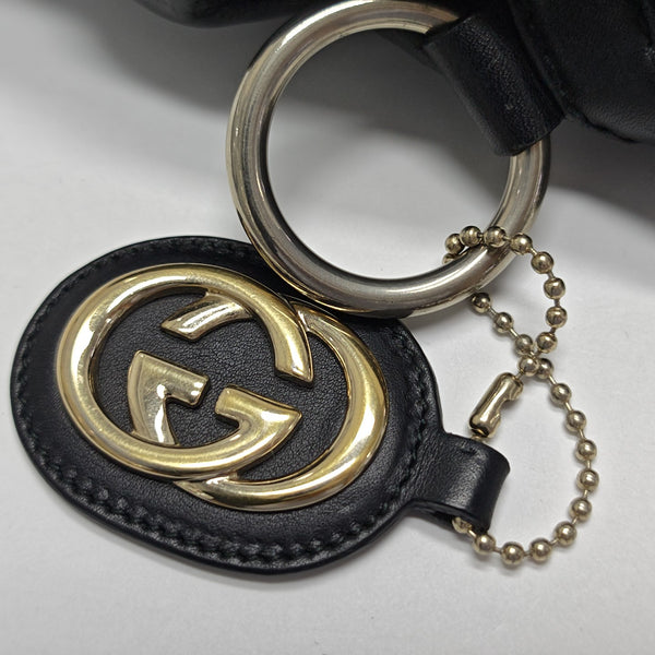 Sukey Monogram Calfskin Black