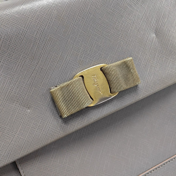 Carrie Calfskin Gray