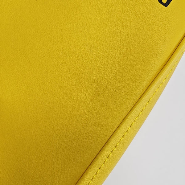 Triangle Calfskin Yellow