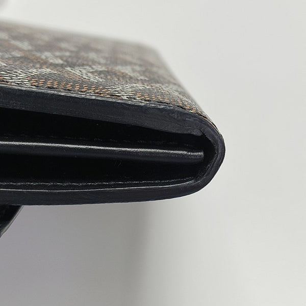 Coated Canvas Crossbody Bag Black