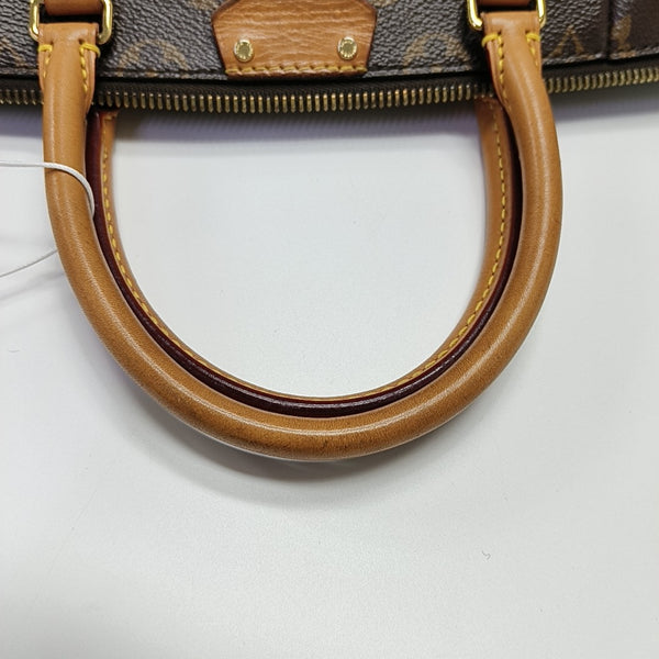 TURENNE Monogram Coated Canvas Brown