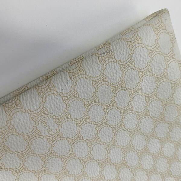 Coated Canvas Tote Bag White