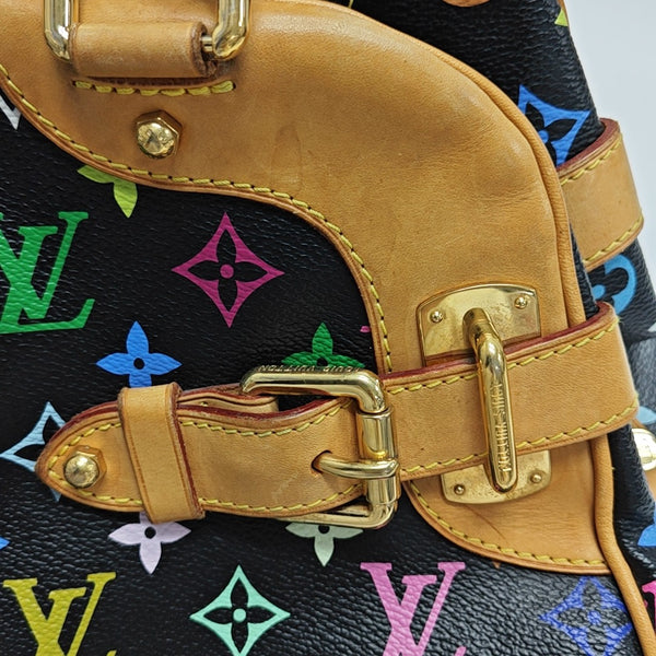 LV × TM CLAUDIA Monogram Coated Canvas Black