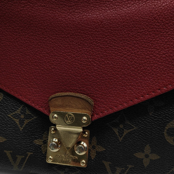 PALLAS BB Monogram Coated Canvas Brown
